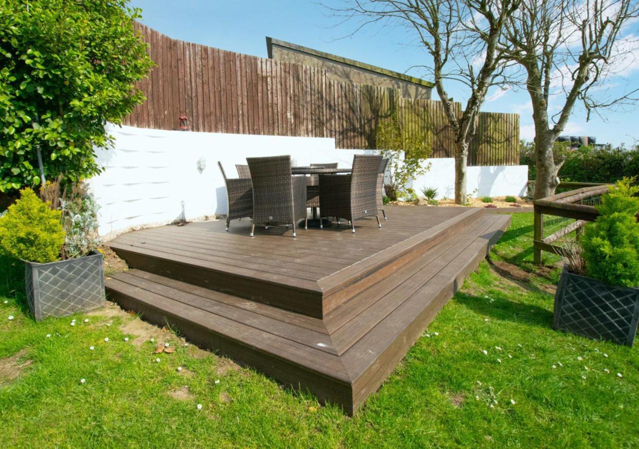 Slade Barn Villa Oxwich Bagian luar foto